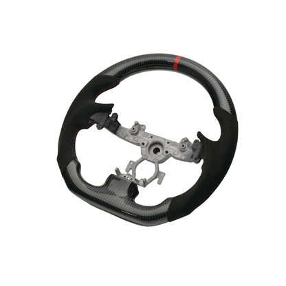 JDMuscle [08 - 13 G37/G35] Carbon - Lite Series Steering Wheel - JDMuscleSteering WheelsJDM-G37-CL-STRAP9002 AlcantaraPurple