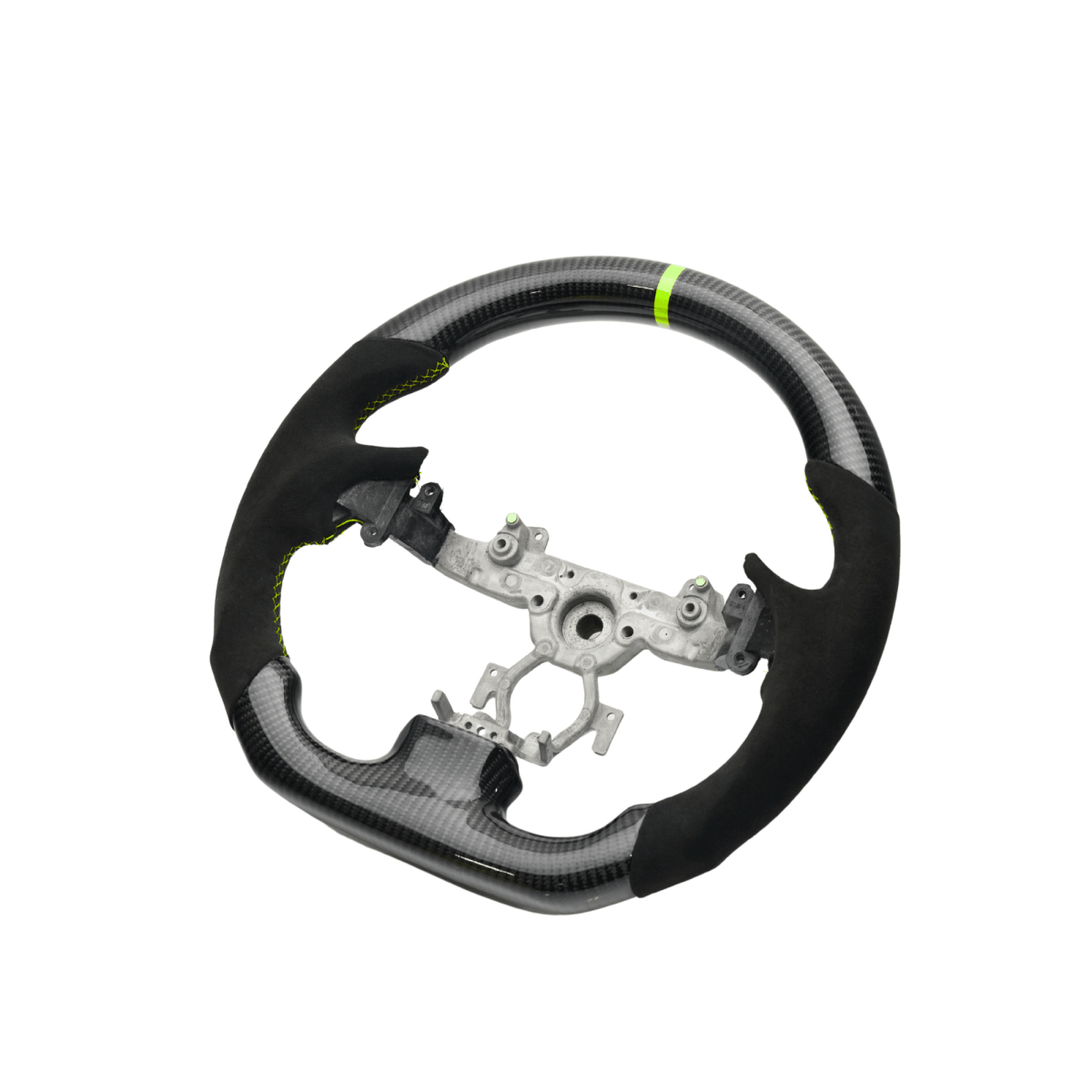 JDMuscle [08 - 13 G37/G35] Carbon - Lite Series Steering Wheel - JDMuscleSteering WheelsJDM-G37-CL-STRAP9002 AlcantaraPurple
