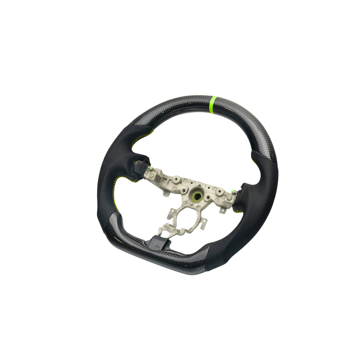 JDMuscle [08 - 13 G37/G35] Carbon - Lite Series Steering Wheel - JDMuscleSteering WheelsJDM-G37-CL-STRAP9002 AlcantaraPurple