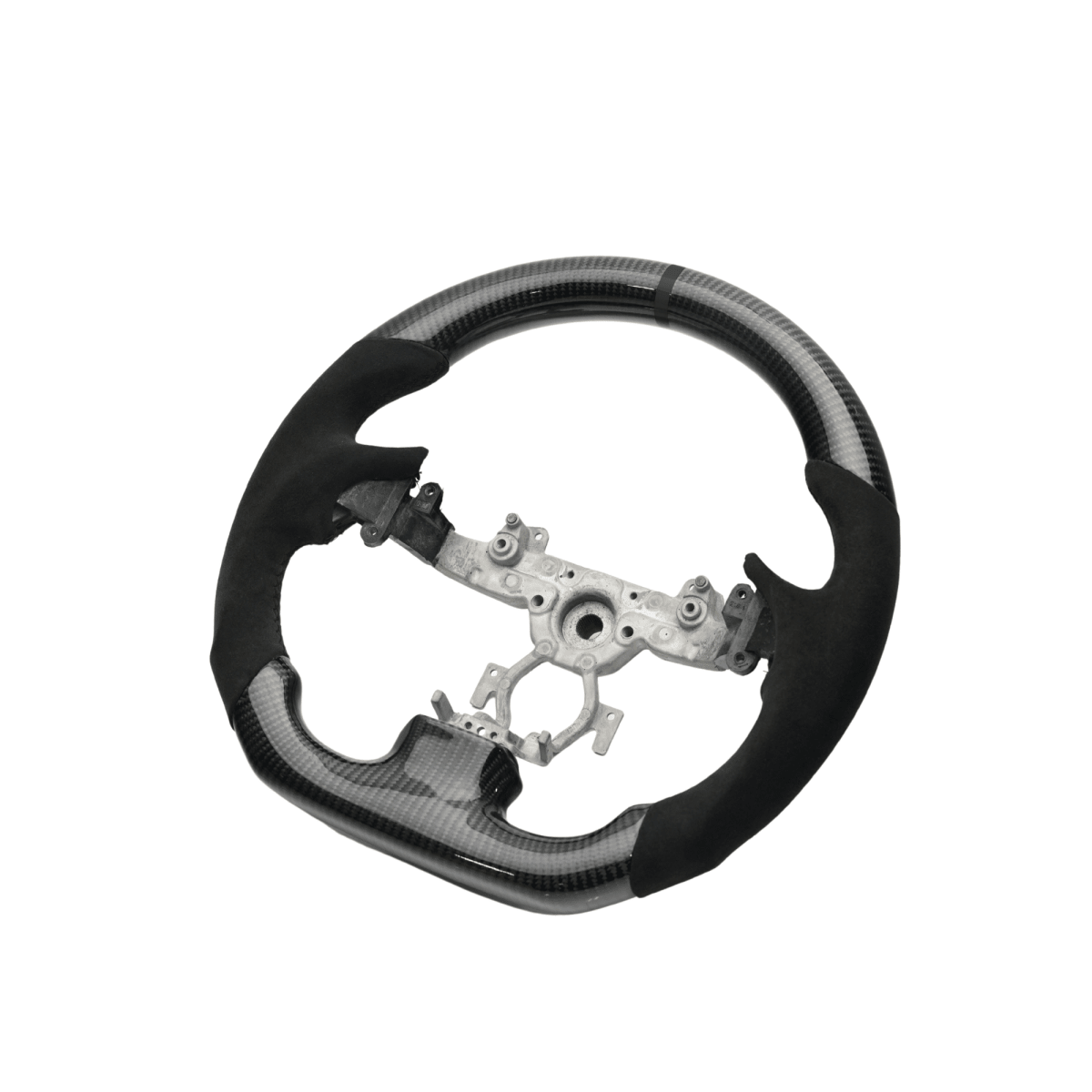 JDMuscle [08 - 13 G37/G35] Carbon - Lite Series Steering Wheel - JDMuscleSteering WheelsJDM-G37-CL-STRAP9002 AlcantaraPurple