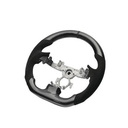 JDMuscle [08 - 13 G37/G35] Carbon - Lite Series Steering Wheel - JDMuscleSteering WheelsJDM-G37-CL-STRAP9002 AlcantaraPurple