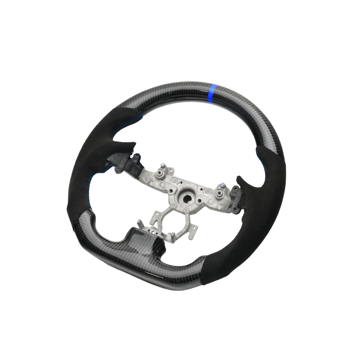 JDMuscle [08 - 13 G37/G35] Carbon - Lite Series Steering Wheel - JDMuscleSteering WheelsJDM-G37-CL-STRABL9002 AlcantaraBlue