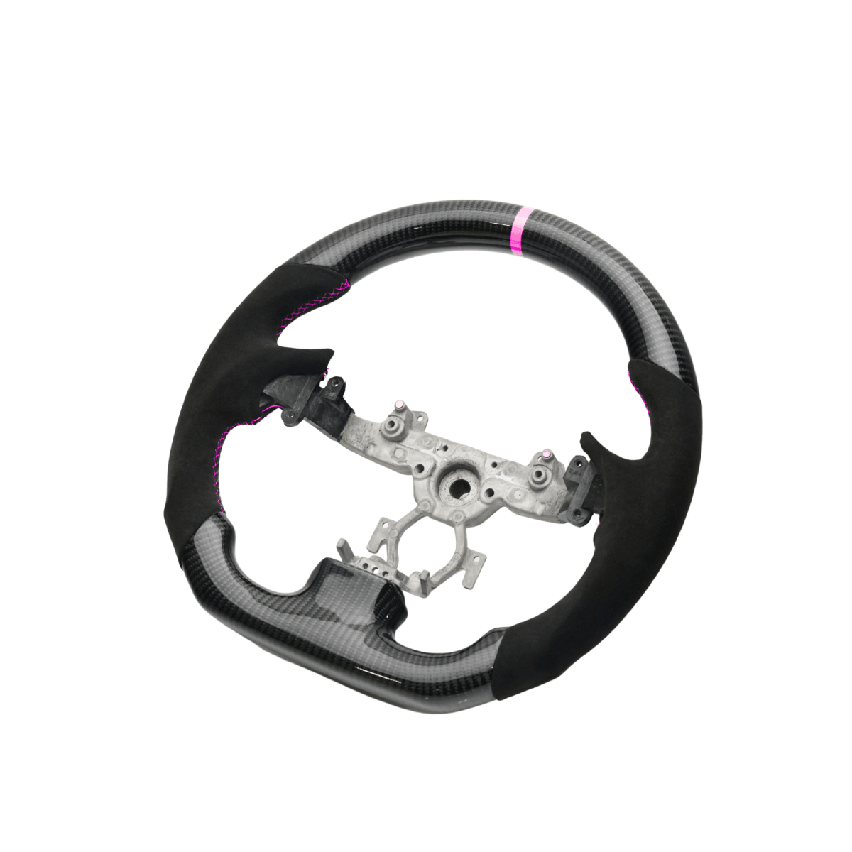 JDMuscle [08 - 13 G37/G35] Carbon - Lite Series Steering Wheel - JDMuscleSteering WheelsJDM-G37-CL-STRAKL9002 AlcantaraPink