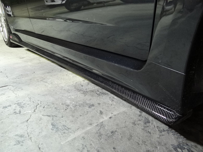 JDMuscle [08 - 14 STI, 11 - 14 Subaru WRX] Spec STI Carbon Fiber Side Skirts - JDMuscleSide SkirtsJDM-GVF-6
