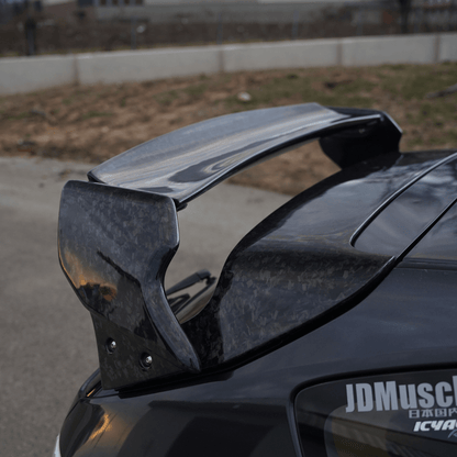 JDMuscle [08 - 14 WRX/STI] VS Style Carbon Fiber Spoiler - JDMuscleSpoilers and WingsJDM-WRX08-SR-901-M/PCF2x2 Carbon Fiber
