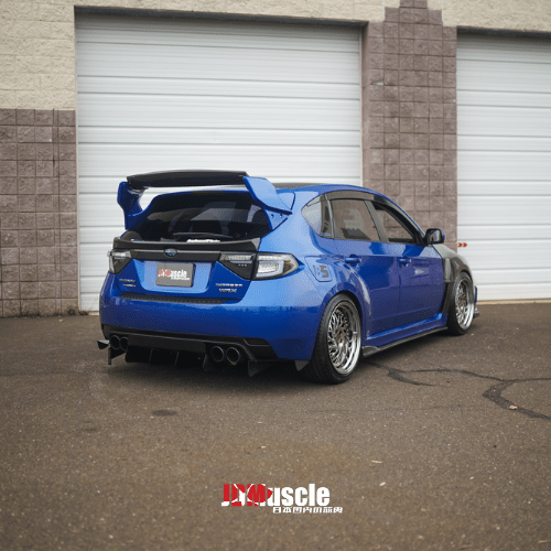 JDMuscle [08-14 WRX/STI] VS Style Spoiler w/ Brake Lights | ABS / Paint Matched / Partial Carbon Fiber *Special Order*No Cancellation* - Return