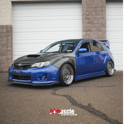 JDMuscle [08-14 WRX/STI] VS Style Spoiler w/ Brake Lights | ABS / Paint Matched / Partial Carbon Fiber *Special Order*No Cancellation* - Return