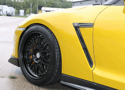 JDMuscle [09 - 16 GT - R] Carbon Fiber Fender Ducts - OE Style - JDMuscleFendersJDM-R35-045CF