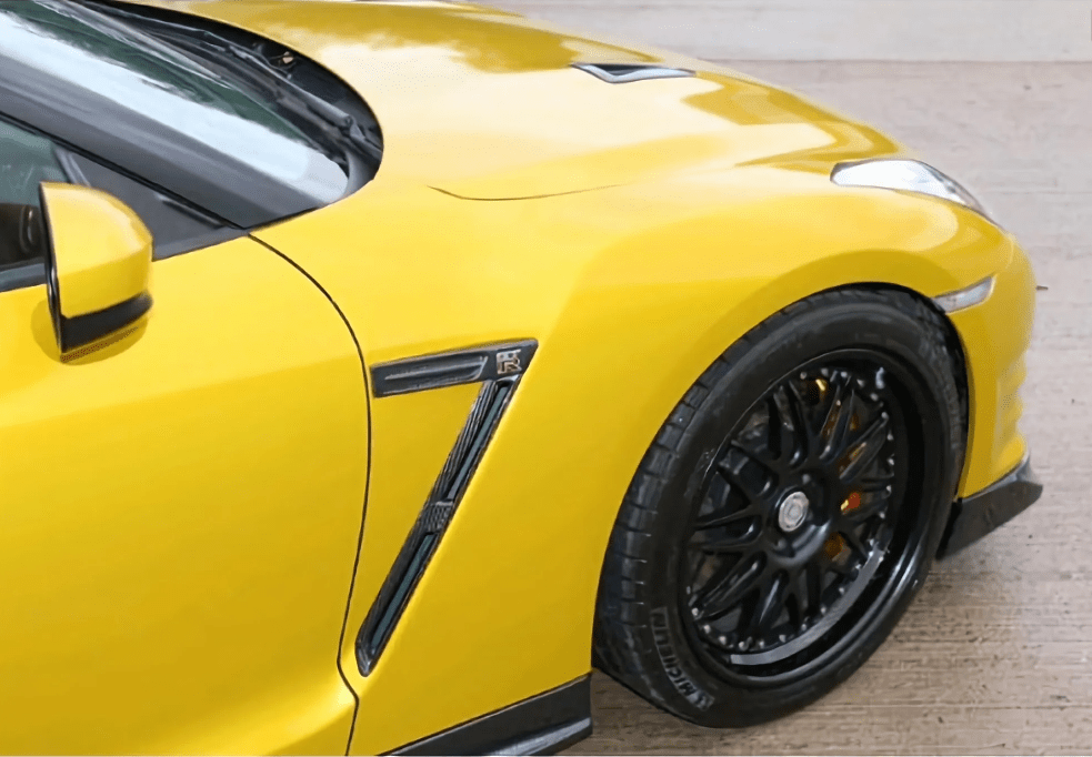 JDMuscle [09 - 16 GT - R] Carbon Fiber Fender Ducts - OE Style - JDMuscleFendersJDM-R35-045CF