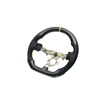 JDMuscle [09 - 21 370Z] Carbon - Lite Series Steering Wheel - JDMuscleSteering WheelsJDM-370Z-CL-STRLNPremium Black Perforated LeatherNeon Yellow