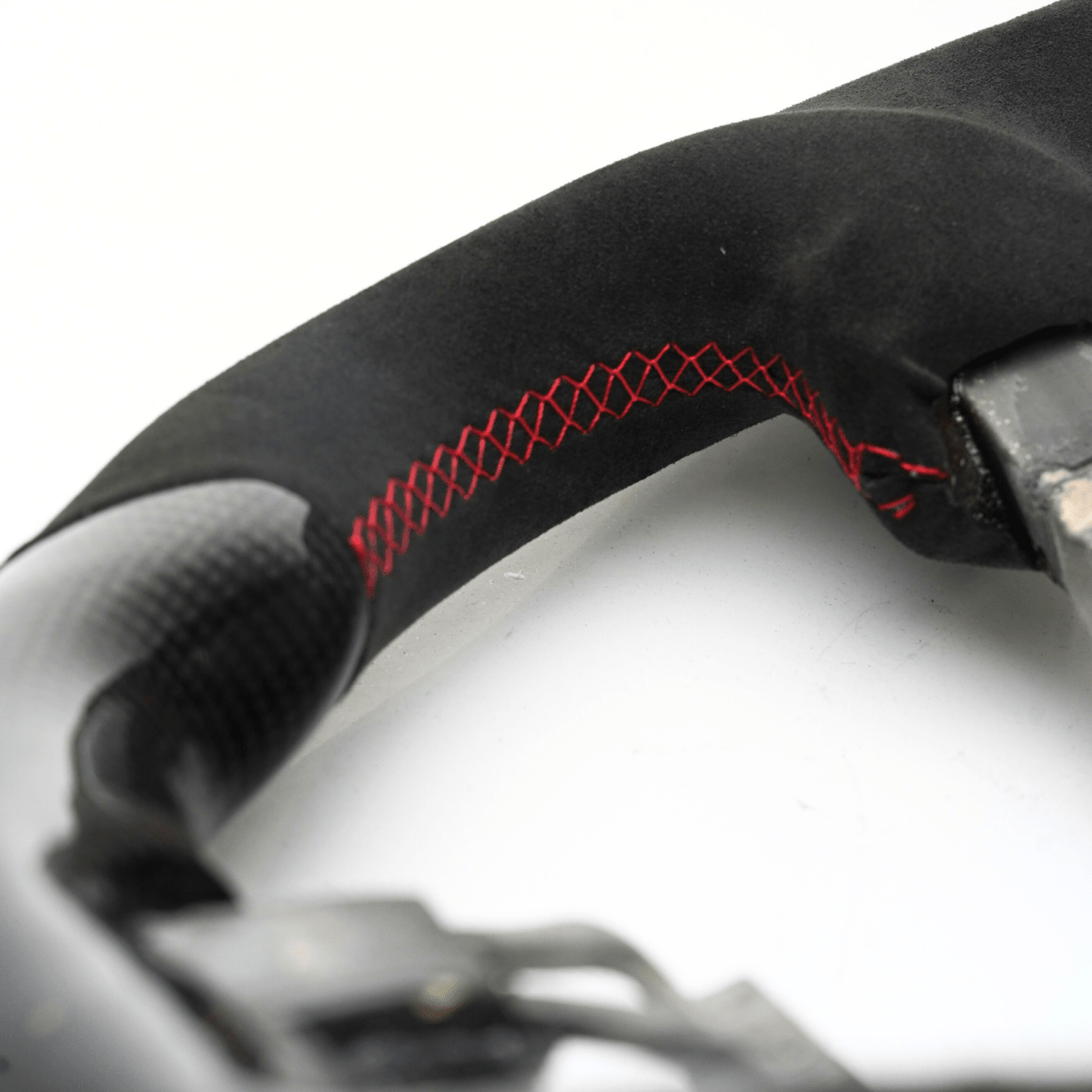 JDMuscle [09 - 21 370Z] Carbon - Lite Series Steering Wheel - JDMuscleSteering WheelsJDM-370Z-CL-STRLRPremium Black Perforated LeatherRed