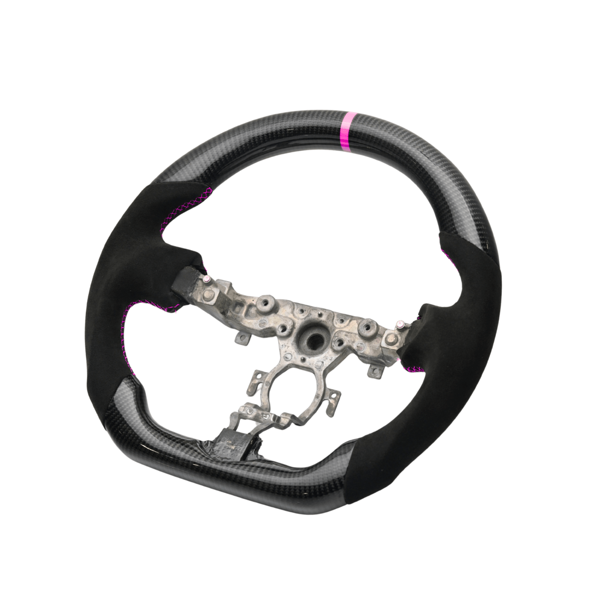 JDMuscle [09 - 21 370Z] Carbon - Lite Series Steering Wheel - JDMuscleSteering WheelsJDM-370Z-CL-STRAKL9002 AlcantaraPink