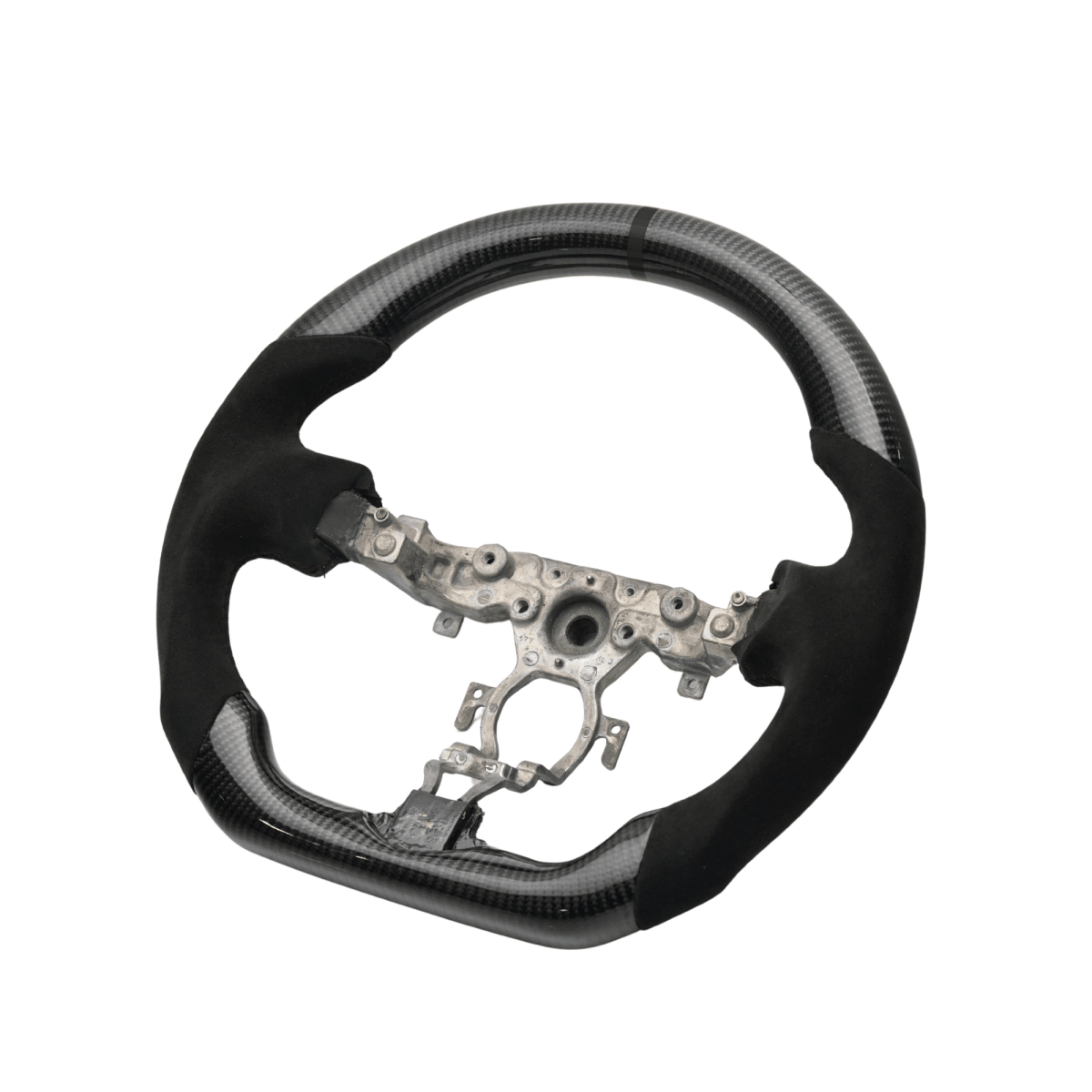 JDMuscle [09 - 21 370Z] Carbon - Lite Series Steering Wheel - JDMuscleSteering WheelsJDM-370Z-CL-STRABK9002 AlcantaraBlack