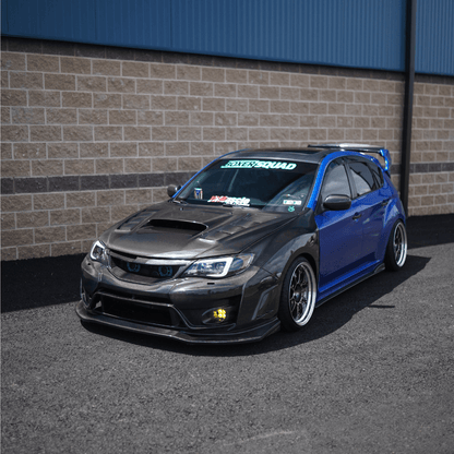 JDMuscle [10 - 14 WRX, 08 - 14 STI] VS Style Front Bumper - FRP / Carbon Fiber - JDMuscleBody KitsJDM-WRX08-288-F/BFRP+FRPFiber GlassFiber Glass