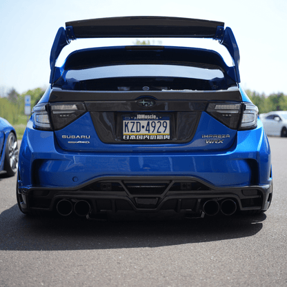 JDMuscle [10 - 14 WRX/ 08 - 14] STI VS Style Rear Bumper - JDMuscleBody KitsJDM-WRX08-288-R/BFRPSedan