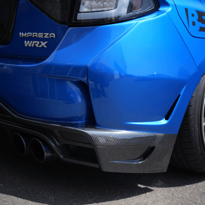 JDMuscle [10 - 14 WRX/ 08 - 14] STI VS Style Rear Bumper - JDMuscleBody KitsJDM-WRX08-288-R/BFRPSedan
