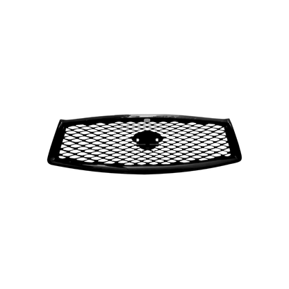 JDMuscle 14 - 17 Infiniti Q50 Sport Grille | Gloss Black / Chrome - JDMuscleGrillesJDM-Q50L-008Black