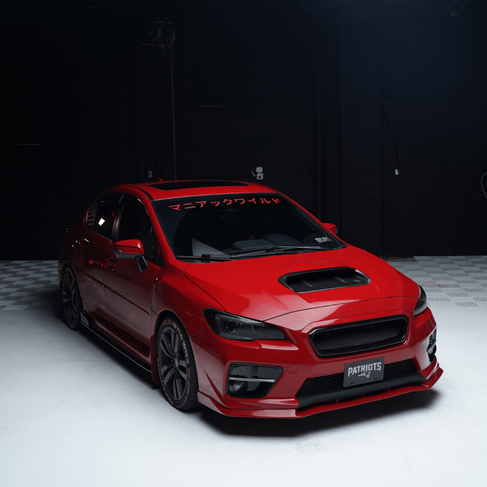 JDMuscle [15-17 WRX/STI] CS Style Front Bumper Grille-Paint Matched/Gloss Black - JDMuscleGrillesJDM-WRX15-FG-ABSGBGLOSS BLACK