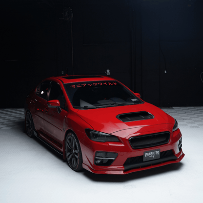 JDMuscle [15-17 WRX/STI] CS Style Front Bumper Grille-Paint Matched/Gloss Black - JDMuscleGrillesJDM-WRX15-FG-ABSGBGLOSS BLACK