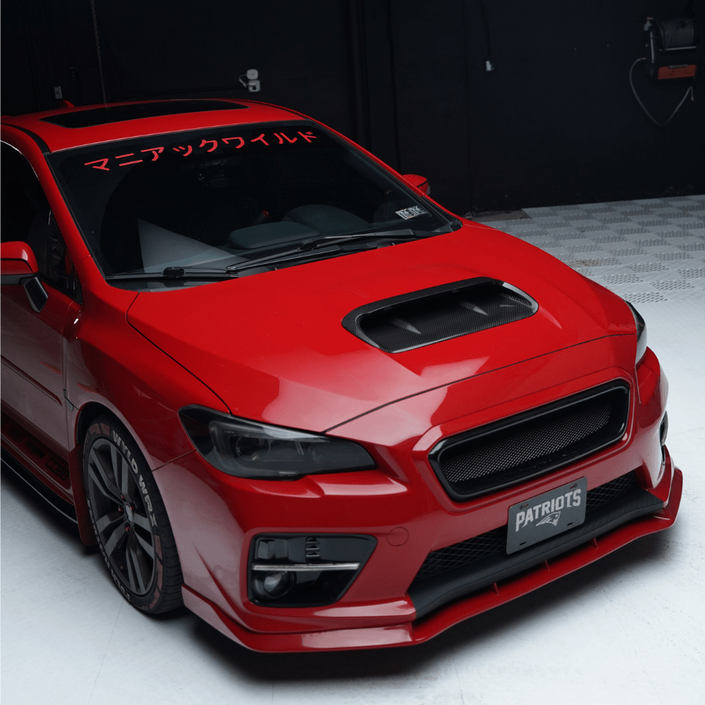 JDMuscle [15-17 WRX/STI] CS Style Front Bumper Grille-Paint Matched/Gloss Black - JDMuscleGrillesJDM-WRX15-FG-ABSGBGLOSS BLACK