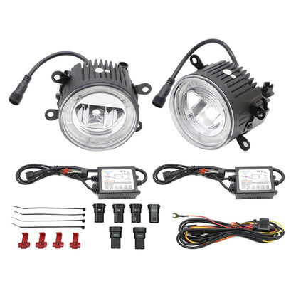JDMuscle [15 - 21 WRX or STI, 13+ BRZ or FT86, 14+ Forester] LED / Halo DRL Fog Light Housings - JDMuscleFog LightsJDM-SUB-130017