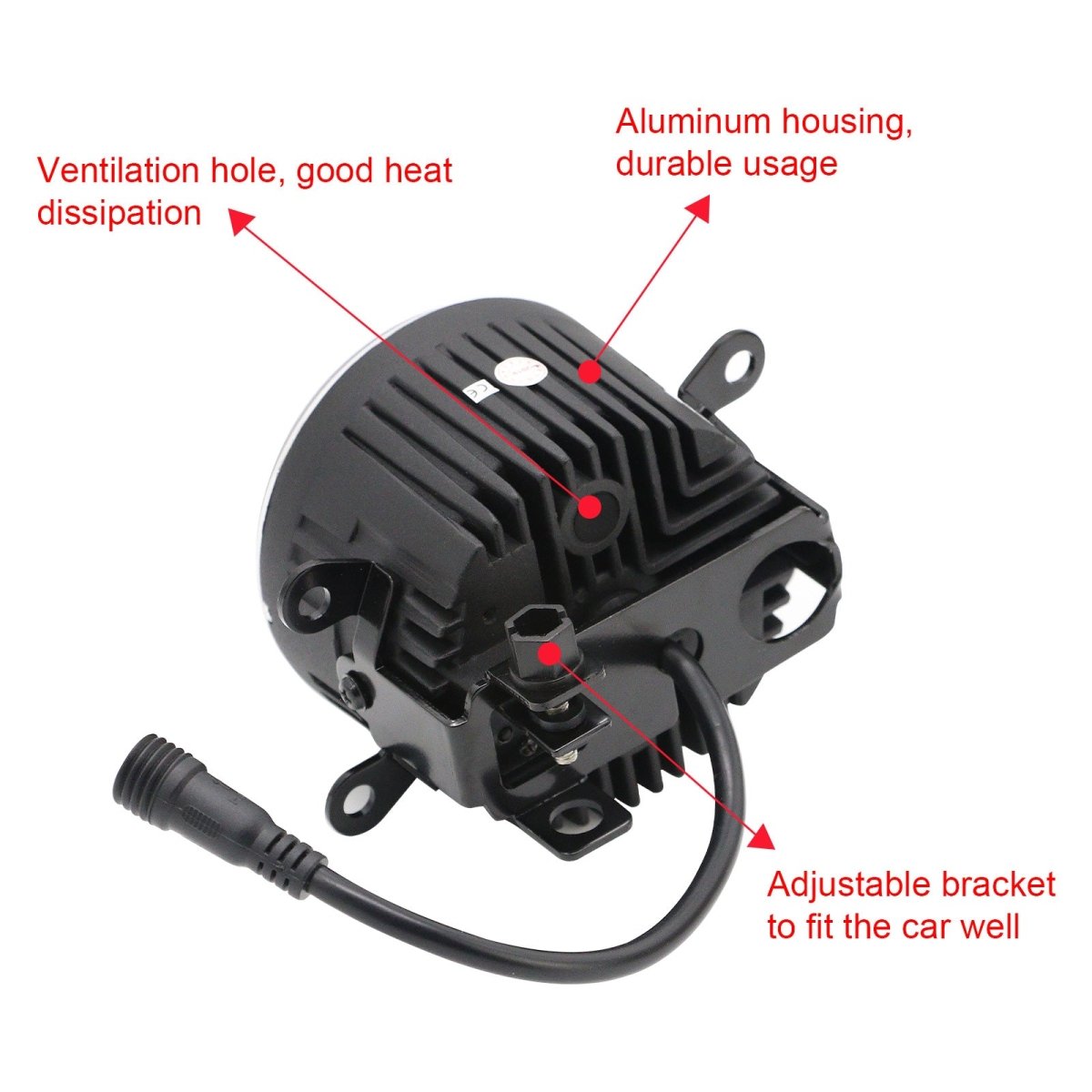 JDMuscle [15 - 21 WRX or STI, 13+ BRZ or FT86, 14+ Forester] LED / Halo DRL Fog Light Housings - JDMuscleFog LightsJDM-SUB-130017