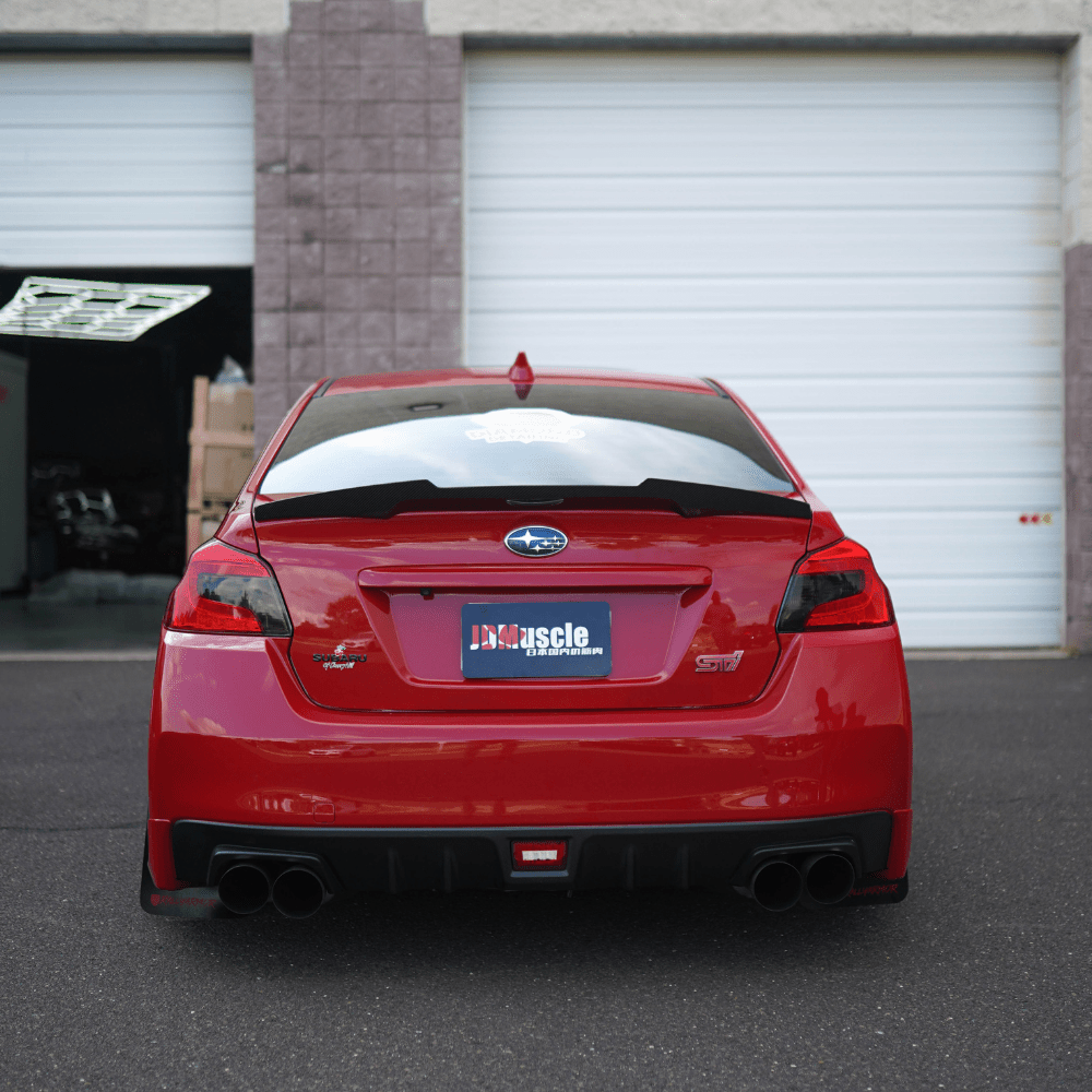 JDMuscle [15 - 21 WRX/STI] Carbon Fiber Trunk Duck Bill V5 - JDMuscleSpoilers and WingsJDM-WRX15-1056CF2x2 Twill - Normal