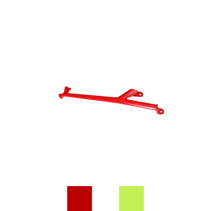 JDMuscle [15 - 21 WRX/STI] Front Member Brace V2 Fits FMIC application - JDMuscleFrame BracesJDM-WRX15-FMB-FMICRDRed