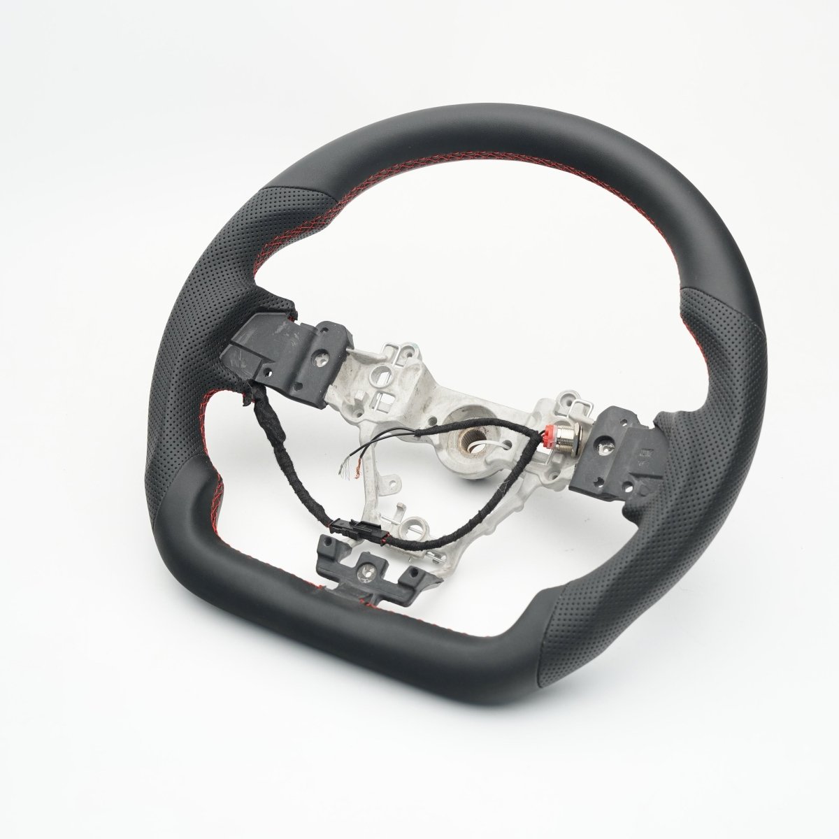 JDMuscle [15-21 WRX/STI] Heated Steering Wheel - JDMuscleSteering WheelsJDM-HT-STR-WRX15L-BK-NFull Leather(Smooth Top&Bottom, Perforated Sides)Black