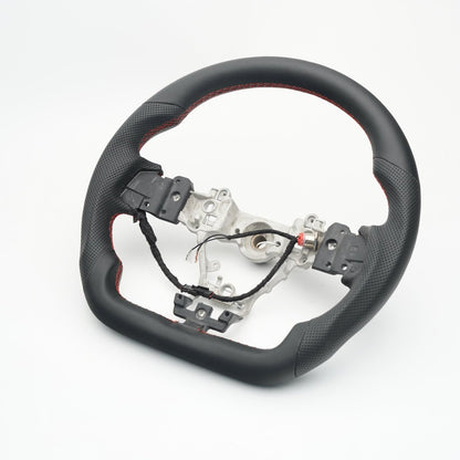 JDMuscle [15-21 WRX/STI] Heated Steering Wheel - JDMuscleSteering WheelsJDM-HT-STR-WRX15L-BK-NFull Leather(Smooth Top&Bottom, Perforated Sides)Black
