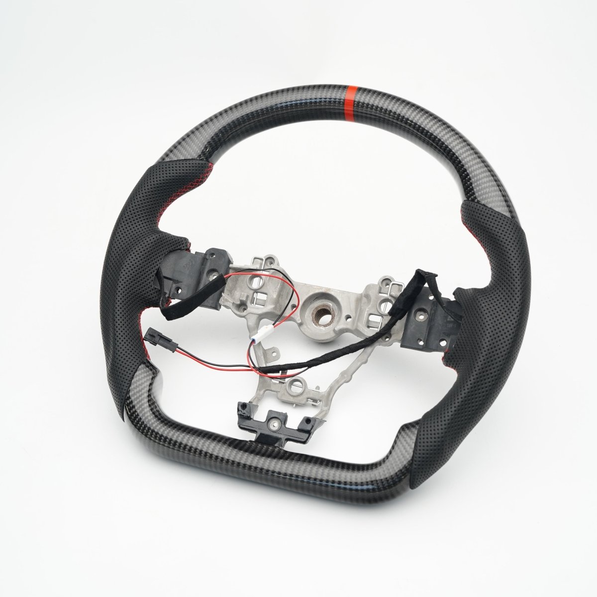 JDMuscle [15-21 WRX/STI] Heated Steering Wheel - JDMuscleSteering WheelsJDM-HT-STR-WRX15L-BK-NFull Leather(Smooth Top&Bottom, Perforated Sides)Black