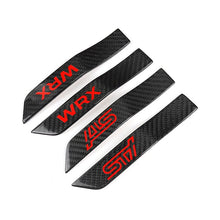 JDMuscle [15 - 21 WRX/STI] Tanso Carbon Fiber Fender Emblem V2 - JDMuscleOrnaments and EmblemsJDM-WRX15-138 B WRXRDWRXRed