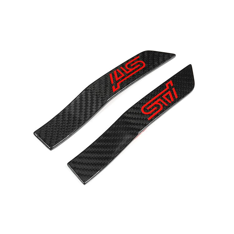 JDMuscle [15 - 21 WRX/STI] Tanso Carbon Fiber Fender Emblem V2 - JDMuscleOrnaments and EmblemsJDM-WRX15-138 B STIRDSTIRed