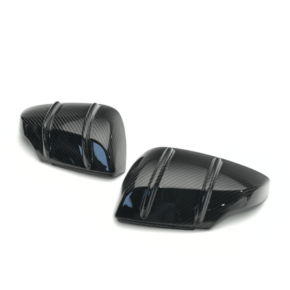 JDMuscle [15-21 WRX/STI] Tanso RAR Style Carbon Fiber Side Mirror Covers/Replacement with Turn Signal - JDMuscleAftermarket MirrorsJDM-WRX15-MC4CCover2x2 Twill