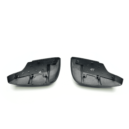 JDMuscle [15-21 WRX/STI] Tanso RAR Style Carbon Fiber Side Mirror Covers/Replacement with Turn Signal - JDMuscleAftermarket MirrorsJDM-WRX15-MC4CCover2x2 Twill