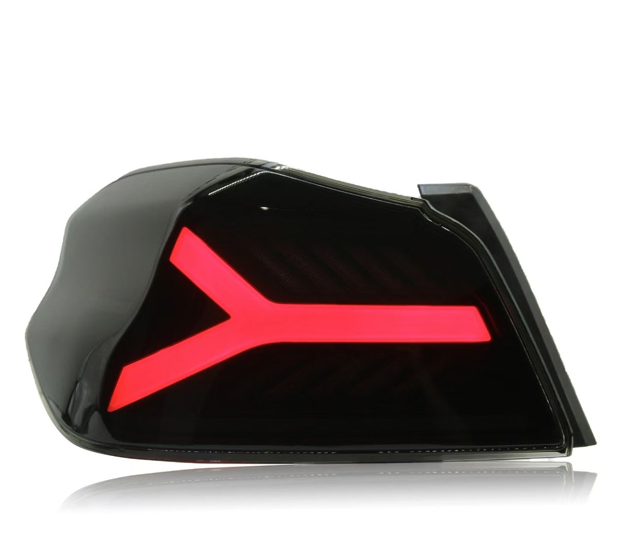 JDMuscle [15 - 21 WRX/STI] Version LB Sequential LED Tail Lights Clear Lens with Black Base - JDMuscleTail LightsJDM-WRX15-TLLB