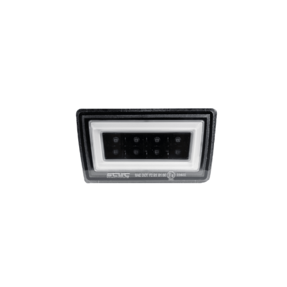 JDMuscle [15 - 25 WRX, 15 - 21 STI] F1 Style Rear Fog/Brake Light *Latest Version - JDMuscleAuxiliary Brake LightingJDM-F1-88.Clear Lens/Black Base/White Bar