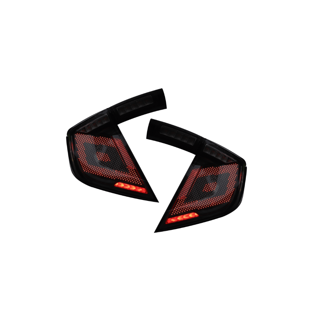 JDMuscle [17 - 21 FK8 Type R, FK7 Civic Hatch] Matrix Series LED Tail Lights - JDMuscleTail LightsJDM-FK8-TAL-MTX