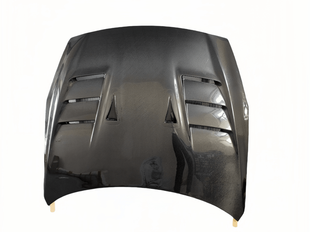 JDMuscle [17 - 24 GT - R] Carbon Fiber Hood - TS Style - JDMuscleHoodsJDM-R35-HD-TS2CF2x2 Twill
