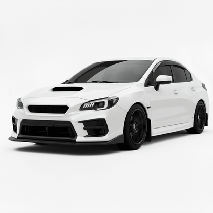 JDMuscle [18-21 WRX/STI] CS Style V2 Front Bumper Grille | Paint Matched/Gloss Black - JDMuscleGrillesJDM-WRX18-FG2-ABSK1XCrystal White Pearl (K1X)