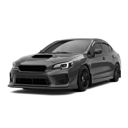 JDMuscle [18-21 WRX/STI] CS Style V2 Front Bumper Grille | Paint Matched/Gloss Black - JDMuscleGrillesJDM-WRX18-FG2-ABSPAFCool Gray Khaki (PAF)