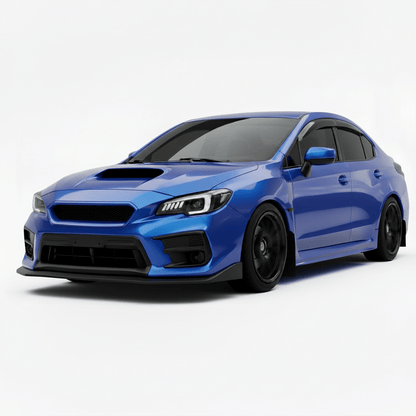 JDMuscle [18-21 WRX/STI] CS Style V2 Front Bumper Grille | Paint Matched/Gloss Black - JDMuscleGrillesJDM-WRX18-FG2-ABSK7XWorld Rally Blue Pearl (K7X)