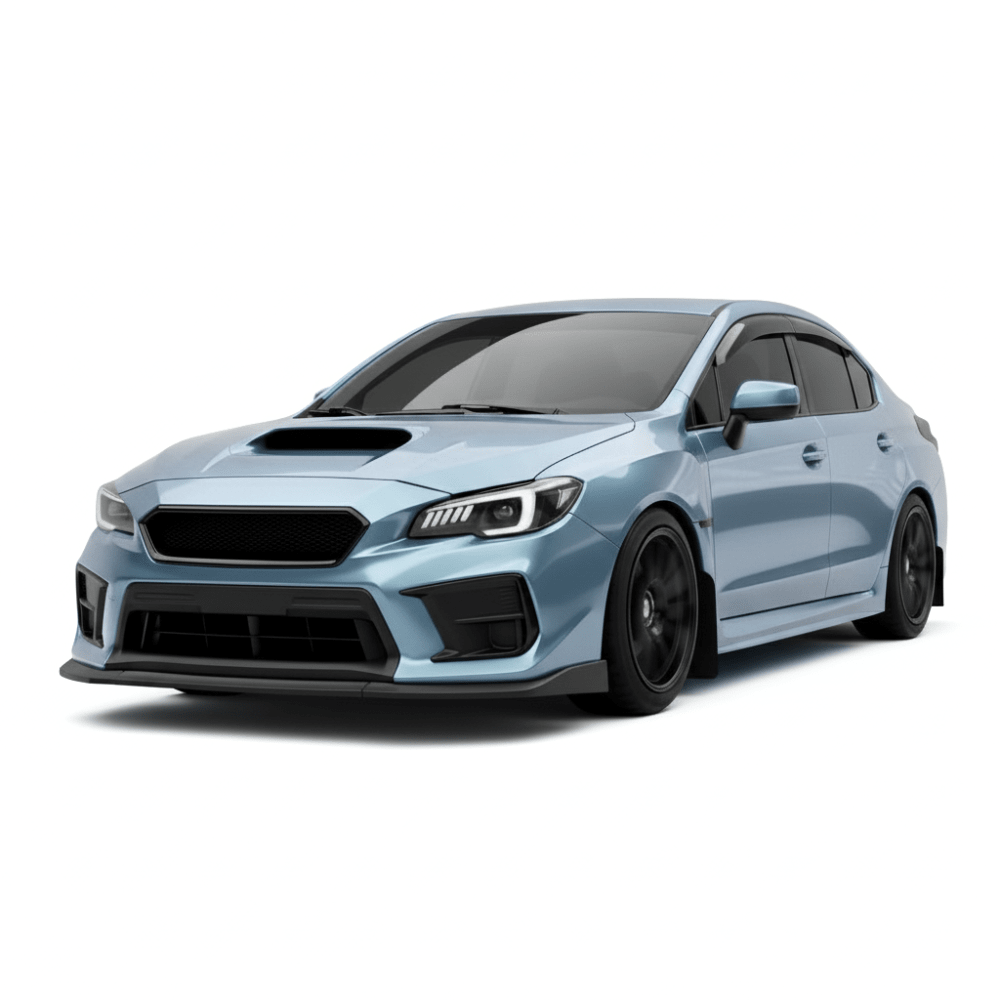 JDMuscle [18-21 WRX/STI] CS Style V2 Front Bumper Grille | Paint Matched/Gloss Black - JDMuscleGrillesJDM-WRX18-FG2-ABSP9YHeritage Blue (P9Y)