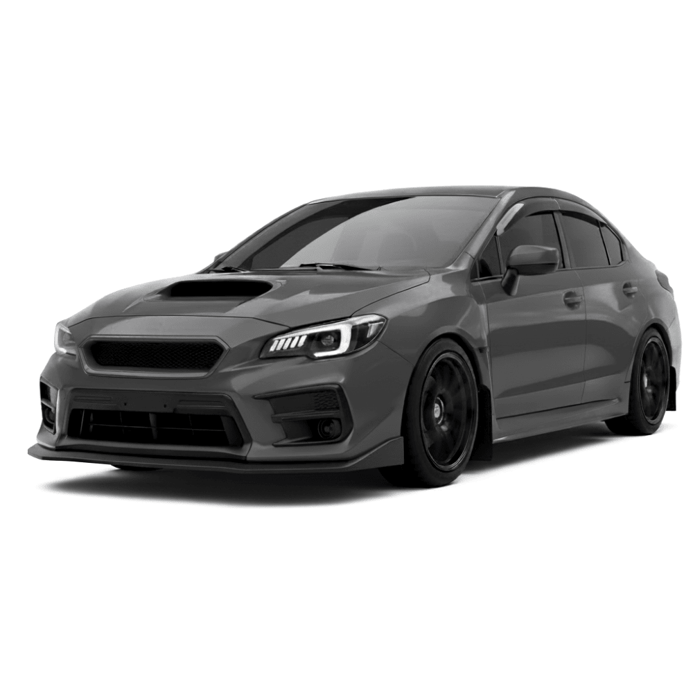 JDMuscle [18-21 WRX/STI] CS Style V2 Front Bumper Grille | Paint Matched/Gloss Black - JDMuscleGrillesJDM-WRX18-FG2-ABS61KDark Grey Metallic (61K)