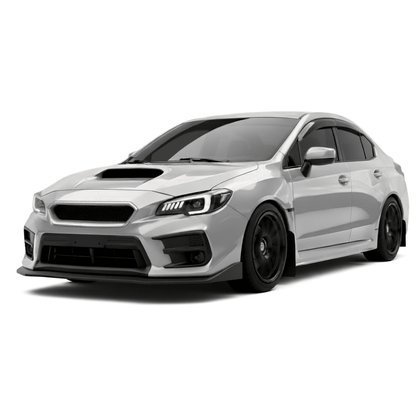 JDMuscle [18-21 WRX/STI] CS Style V2 Front Bumper Grille | Paint Matched/Gloss Black - JDMuscleGrillesJDM-WRX18-FG2-ABSG1UIce Silver Metallic (G1U)