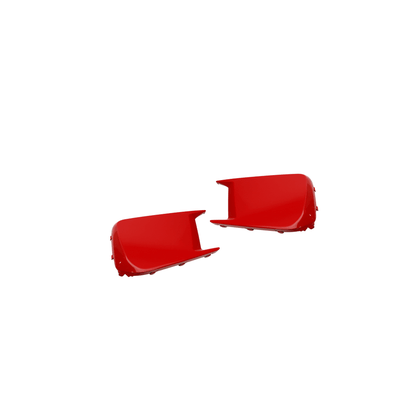 JDMuscle [18-21-WRX/STI] Fog Light Covers - Paint Matched / Gloss Black - JDMuscleFog LightsJDM-WRX18-FGCC7PLightning Red (C7P)