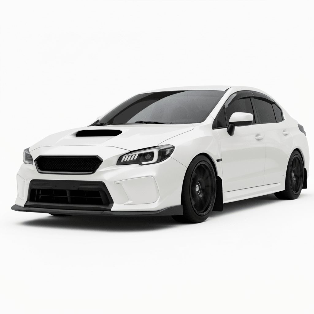 JDMuscle [18-21-WRX/STI] Fog Light Covers - Paint Matched / Gloss Black - JDMuscleFog LightsJDM-WRX18-FGCK1XCrystal White Pearl (K1X)