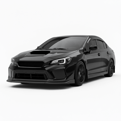 JDMuscle [18-21-WRX/STI] Fog Light Covers - Paint Matched / Gloss Black - JDMuscleFog LightsJDM-WRX18-FGCD4SCrystal Black Silica (D4S)