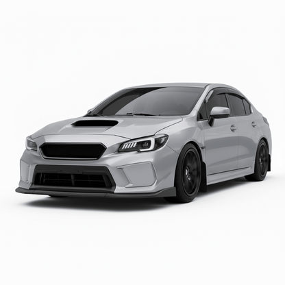 JDMuscle [18-21-WRX/STI] Fog Light Covers - Paint Matched / Gloss Black - JDMuscleFog LightsJDM-WRX18-FGCG1UIce Silver Metallic (G1U)