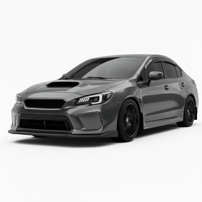 JDMuscle [18-21-WRX/STI] Fog Light Covers - Paint Matched / Gloss Black - JDMuscleFog LightsJDM-WRX18-FGC61KDark Grey Metallic (61K)